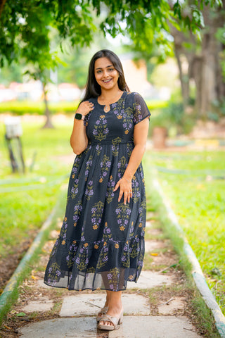 BOKEH BOHO | MATERNITY GEORGETTE MAXI ANKLE LENGTH
