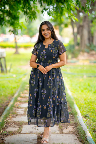 BOKEH BOHO | MATERNITY GEORGETTE MAXI ANKLE LENGTH
