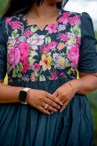 GARDEN FLORA | MATERNITY MAXI FULL LENGTH