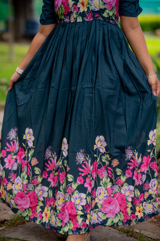 GARDEN FLORA | MATERNITY MAXI FULL LENGTH