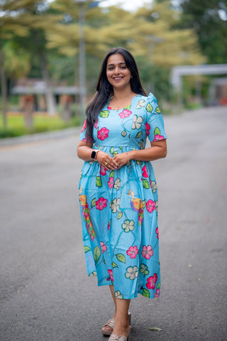 PEACOCK | MATERNITY MAXI ANKLE LENGTH