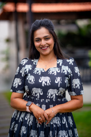 CLASSIC ELEPHANT | MATERNITY MAXI ANKLE LENGTH