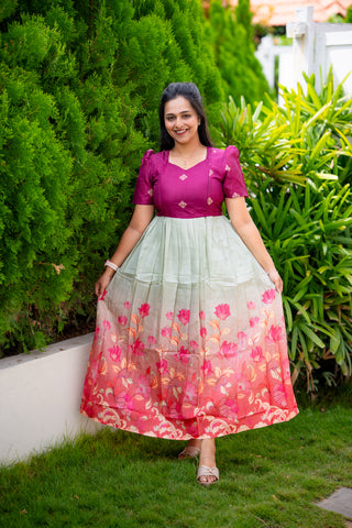 LOTUS DOUBLE | MATERNITY MAXI FULL LENGTH