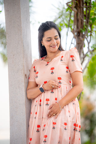 SERENE FLOWER | MATERNITY MAXI FULL LENGTH