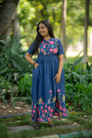 BOHO BLOOM | MATERNITY MAXI FULL LENGTH