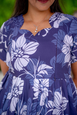 INDIGO BOOM | MATERNITY GEORGETTE MAXI ANKLE LENGTH