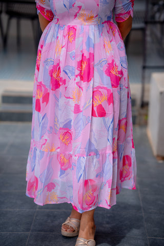 MULTI WHISPER | MATERNITY GEORGETTE MAXI ANKLE LENGTH