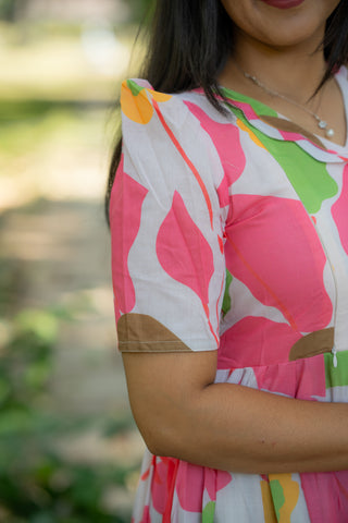 COLOURFUL WILDFLOWER | MATERNITY MAXI ANKLE LENGTH