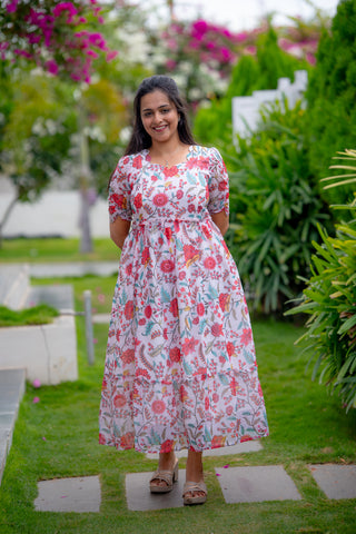 MARIGOLD | MATERNITY GEORGETTE MAXI ANKLE LENGTH