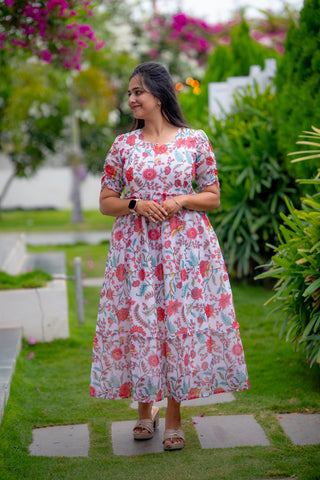 MARIGOLD | MATERNITY GEORGETTE MAXI ANKLE LENGTH