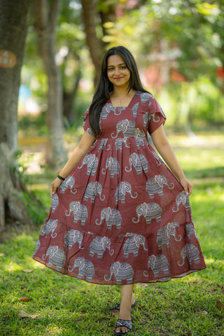 AVANI ELEPHANT | MATERNITY MAXI ANKLE LENGTH