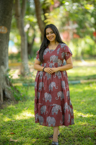AVANI ELEPHANT | MATERNITY MAXI ANKLE LENGTH