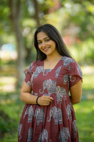 AVANI ELEPHANT | MATERNITY MAXI ANKLE LENGTH