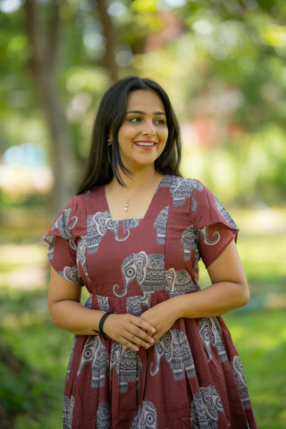 AVANI ELEPHANT | MATERNITY MAXI ANKLE LENGTH