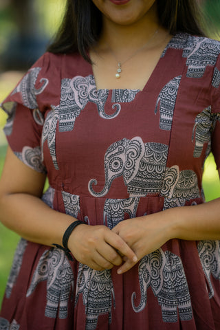 AVANI ELEPHANT | MATERNITY MAXI ANKLE LENGTH