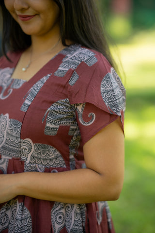 AVANI ELEPHANT | MATERNITY MAXI ANKLE LENGTH