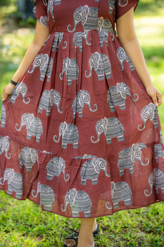 AVANI ELEPHANT | MATERNITY MAXI ANKLE LENGTH