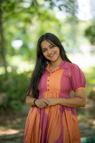 SUNSET TROPICANA | MATERNITY MAXI FULL LENGTH