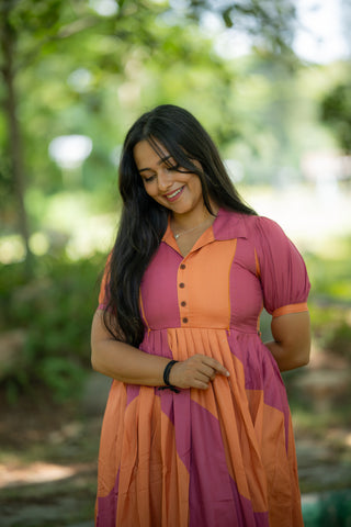 SUNSET TROPICANA | MATERNITY MAXI FULL LENGTH