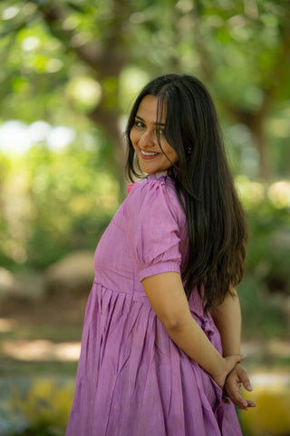 WISTERIA BLOOM | MATERNITY MAXI FULL LENGTH