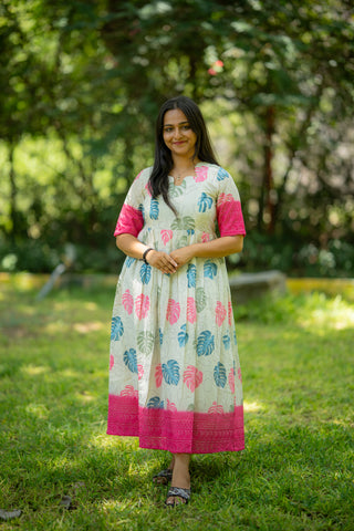 BORDER LEAF | MATERNITY MAXI FULL LENGTH