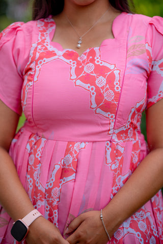 WAVY LEAVES | MATERNITY MAXI ANKLE LENGTH