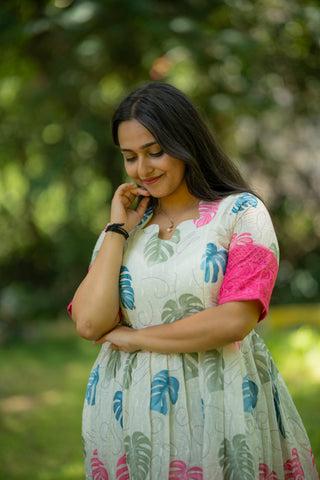 BORDER LEAF | MATERNITY MAXI FULL LENGTH
