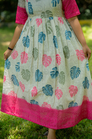 BORDER LEAF | MATERNITY MAXI FULL LENGTH