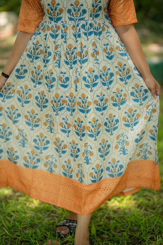 SCALLOP ESTACY | MATERNITY MAXI ANKLE LENGTH