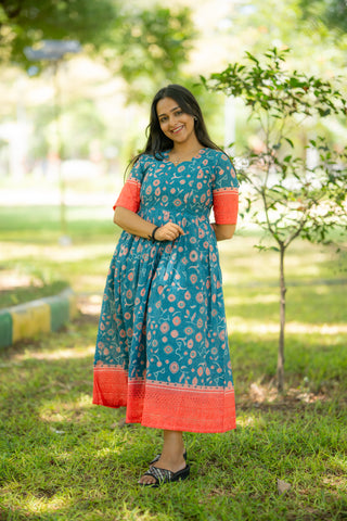 COROMANDEL BLOOM | MATERNITY MAXI ANKLE LENGTH