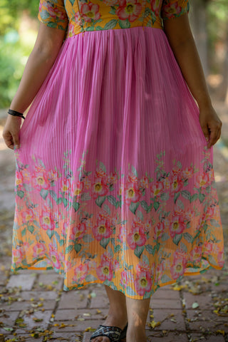 DUAL GARDEN | MATERNITY GEORGETTE MAXI ANKLE LENGTH