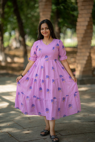 FAIRY TALE FIORA| MATERNITY GEORGETTE MAXI ANKLE LENGTH