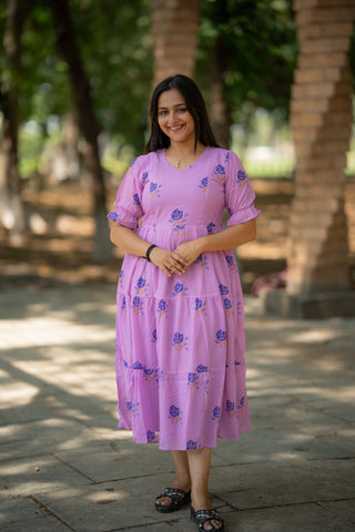 FAIRY TALE FIORA| MATERNITY GEORGETTE MAXI ANKLE LENGTH