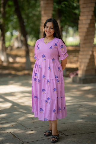 FAIRY TALE FIORA| MATERNITY GEORGETTE MAXI ANKLE LENGTH