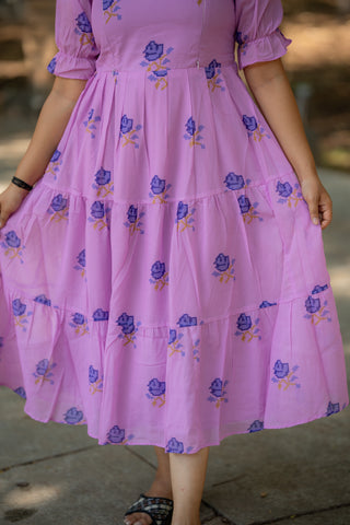 FAIRY TALE FIORA| MATERNITY GEORGETTE MAXI ANKLE LENGTH