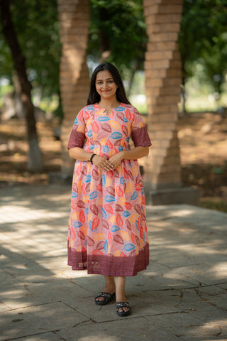 SIENNA LEAF | MATERNITY MAXI ANKLE LENGTH