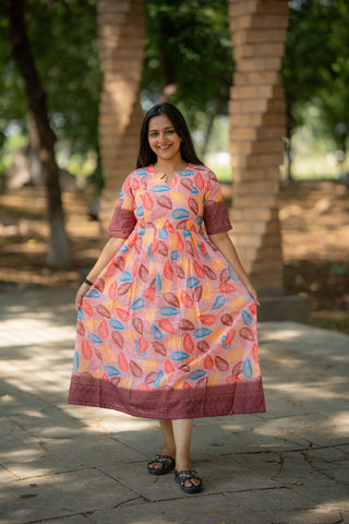 SIENNA LEAF | MATERNITY MAXI ANKLE LENGTH