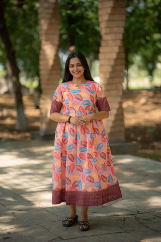 SIENNA LEAF | MATERNITY MAXI ANKLE LENGTH