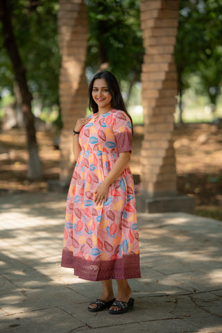 SIENNA LEAF | MATERNITY MAXI ANKLE LENGTH