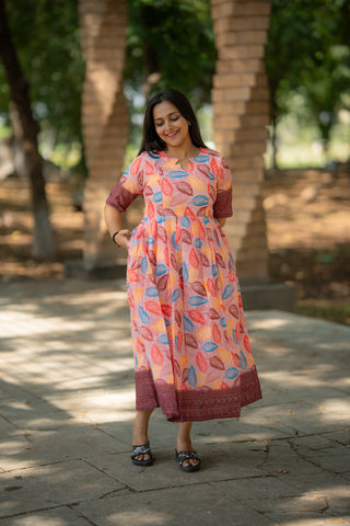 SIENNA LEAF | MATERNITY MAXI ANKLE LENGTH