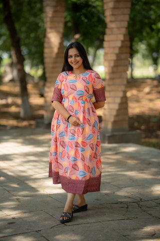 SIENNA LEAF | MATERNITY MAXI ANKLE LENGTH