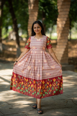 LINEAR NANDHI | MATERNITY MAXI ANKLE LENGTH
