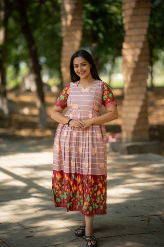 LINEAR NANDHI | MATERNITY MAXI ANKLE LENGTH