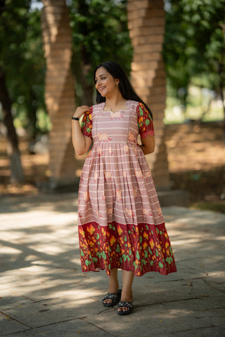 LINEAR NANDHI | MATERNITY MAXI ANKLE LENGTH