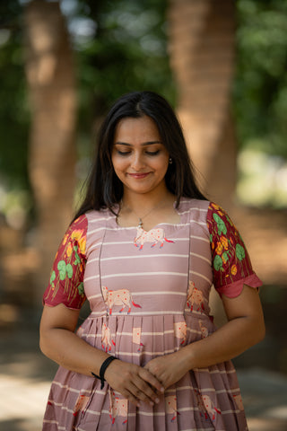 LINEAR NANDHI | MATERNITY MAXI ANKLE LENGTH