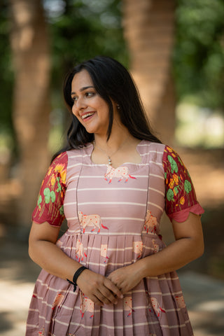 LINEAR NANDHI | MATERNITY MAXI ANKLE LENGTH