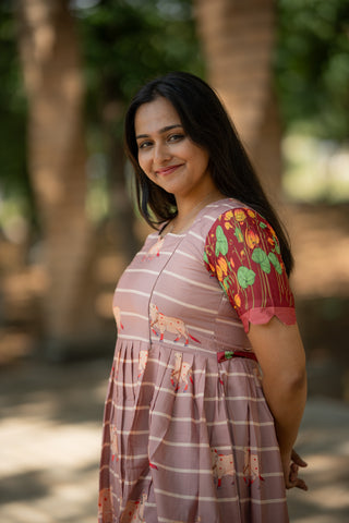LINEAR NANDHI | MATERNITY MAXI ANKLE LENGTH
