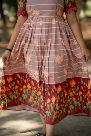 LINEAR NANDHI | MATERNITY MAXI ANKLE LENGTH