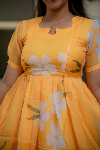 SUNKISSED DAHLIA| MATERNITY MAXI ANKLE LENGTH