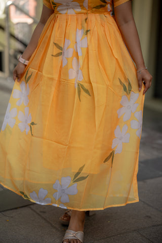 SUNKISSED DAHLIA| MATERNITY MAXI ANKLE LENGTH